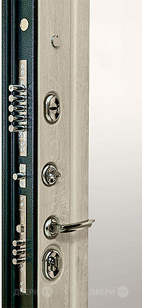 Входная металлическая Дверь Сударь (Дива) МД-26 Зеркало в Черноголовке