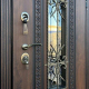 Входная металлическая Дверь Шелтер (SHELTER) Лацио Алмон-25 в Черноголовке