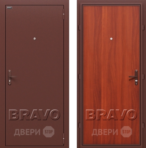 Входная металлическая Дверь Bravo Оптим Билд в Черноголовке
