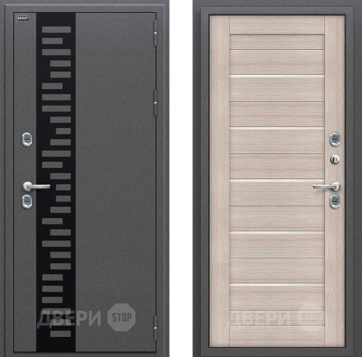 Входная металлическая Дверь Bravo Оптим Термо 222 Капучино в Черноголовке