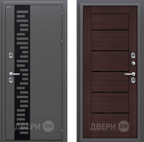 Входная металлическая Дверь Bravo Оптим Термо 222 Венге в Черноголовке