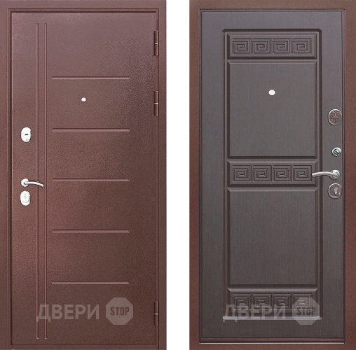 Входная металлическая Дверь Цитадель Троя 10см Антик Венге в Черноголовке