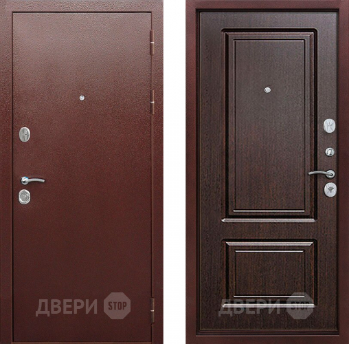 Входная металлическая Дверь Цитадель Толстяк 10см Антик Венге в Черноголовке