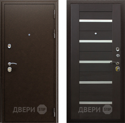 Входная металлическая Дверь Йошкар Маэстро 7х Венге тисненый в Черноголовке