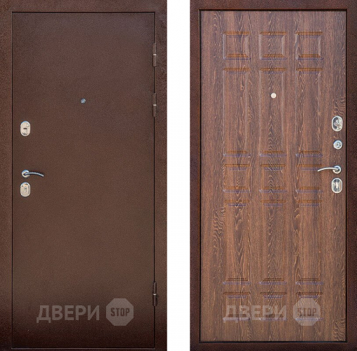 Входная металлическая Дверь Снедо Кантри дуб коньяк в Черноголовке