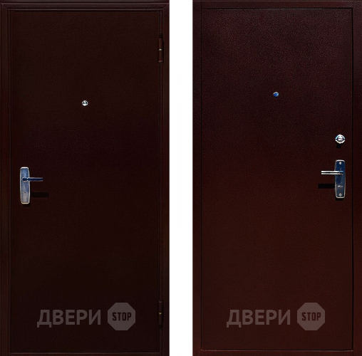 Входная металлическая Дверь ЭКО АМД-1 медный антик  в Черноголовке
