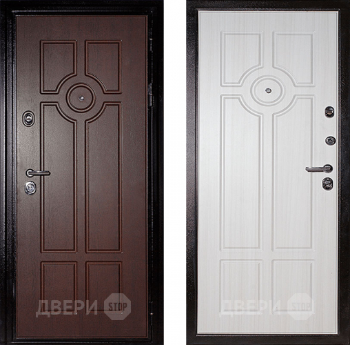 Входная металлическая Дверь Сдарь МД-07 Сандал белый в Черноголовке