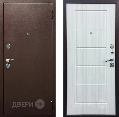 Входная металлическая Дверь Шелтер (SHELTER) Степ Сандал белый в Черноголовке