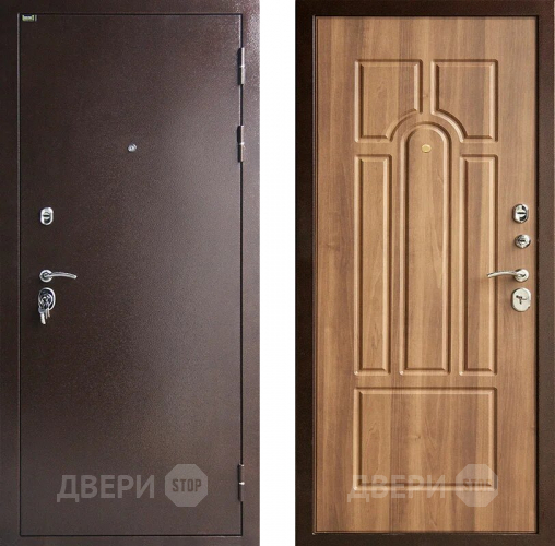 Входная металлическая Дверь Шелтер (SHELTER) Гестия Орех санрайз в Черноголовке