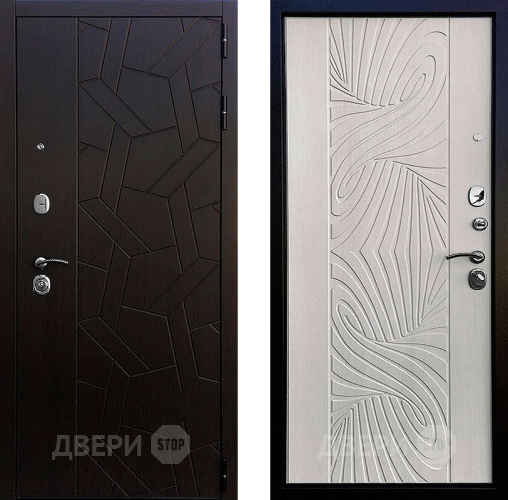 Входная металлическая Дверь Ратибор Вираж 3К Лиственица беж в Черноголовке