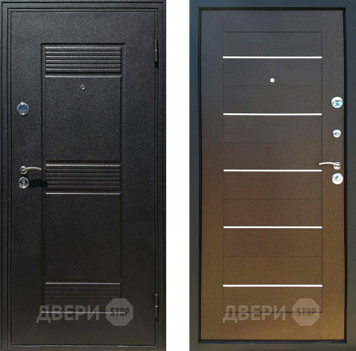 Входная металлическая Дверь в квартиру СТОП 7Х Венге в Черноголовке