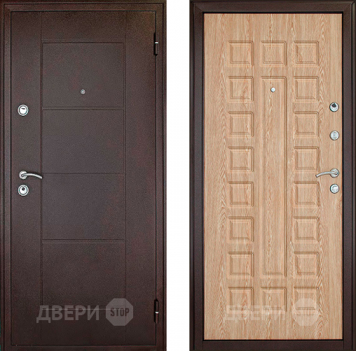Входная металлическая Дверь Форпост Квадро ель карпатская в Черноголовке