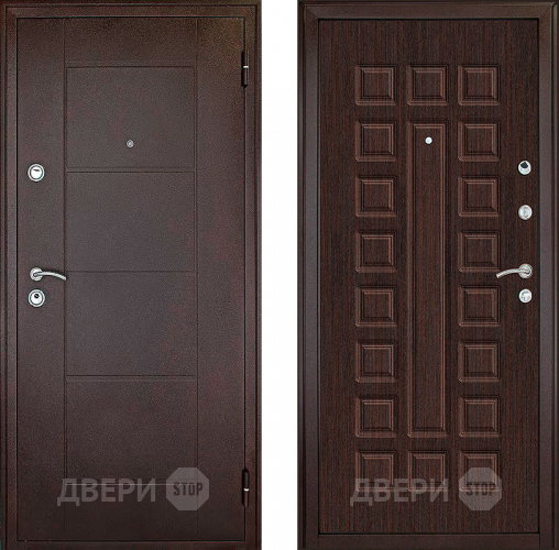 Входная металлическая Дверь Форпост Квадро Венге в Черноголовке