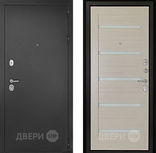 Входная металлическая Дверь Дверной Континент Рубикон - 1 Царга Лиственница в Черноголовке