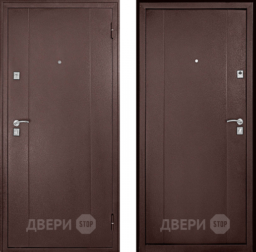 Входная металлическая Дверь Форпост Модель 72 Медный антик в Черноголовке