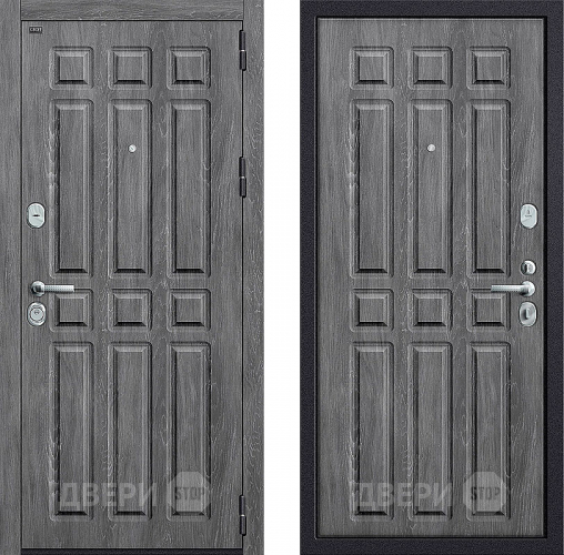 Дверь Groff P3-315 Серый Дуб в Черноголовке