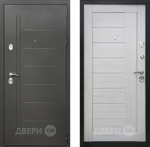 Входная металлическая Дверь Престиж Профи Лиственница белая в Черноголовке