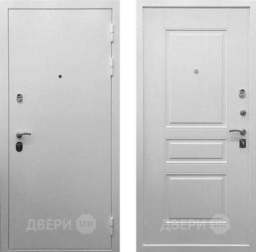 Дверь Ратибор Бланко 3К Белый матовый в Черноголовке