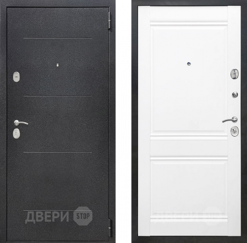 Входная металлическая Дверь Престиж Люкс Х1 Белый матовый в Черноголовке