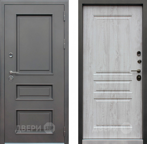 Входная металлическая Дверь Йошкар Аляска 3К Сосна белая в Черноголовке