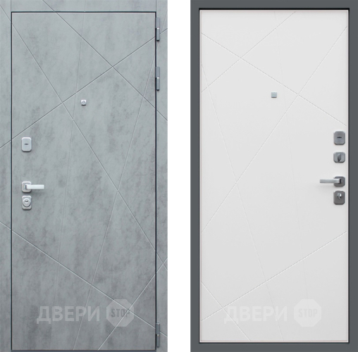 Входная металлическая Дверь Йошкар Дуэт-Б Белый Матовый в Черноголовке