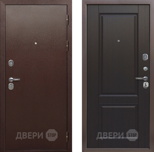 Входная металлическая Дверь Цитадель 9см Медный антик Темный Кипарис в Черноголовке