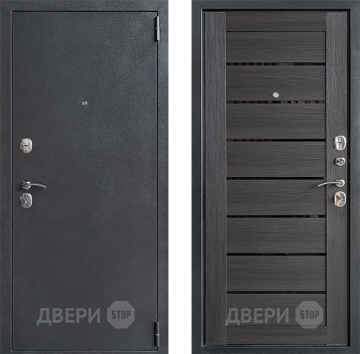 Входная металлическая Дверь Дверной Континент ДК-70 Царга Эко Венге в Черноголовке