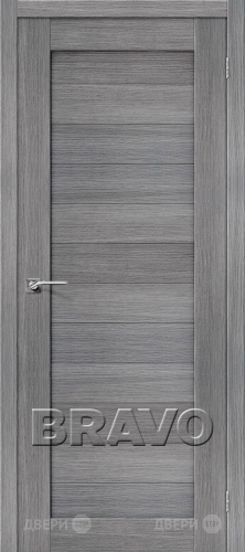 Межкомнатная дверь Порта-21 (Grey Veralinga) в Черноголовке
