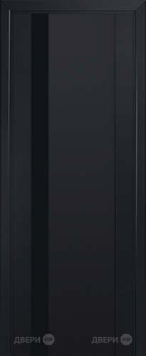 Межкомнатная дверь ProfilDoors 62U черный (черный лак) в Черноголовке