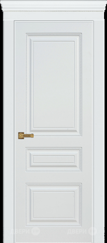 Межкомнатная дверь Троя ПГ белая эмаль в Черноголовке