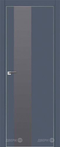 Межкомнатная дверь ProfilDoors 5E Антрацит (серебряный лак) в Черноголовке