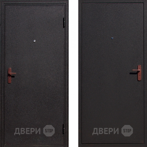 Входная металлическая Дверь ЭКО АМД-1 Чёрный шёлк  в Черноголовке