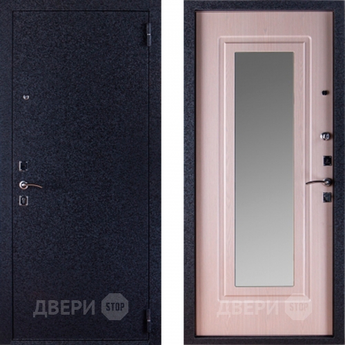 Дверь Триумф с зеркалом Беленый Дуб в Черноголовке