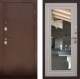 Входная металлическая Дверь Снедо Сити Эш Вайт с зеркалом в Черноголовке