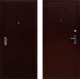 Входная металлическая Дверь ЭКО АМД-1 медный антик  в Черноголовке