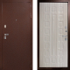 Входная металлическая Дверь Дверной Континент Рубикон - 1 Сандал Белый в Черноголовке