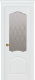 Межкомнатная дверь Танго ПО белая эмаль (мателюкс с фрезеровкой) в Черноголовке