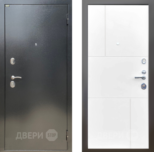 Входная металлическая Дверь Шелтер (SHELTER) Стандарт 8 Белый матовый в Черноголовке