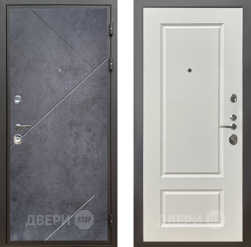 Входная металлическая Дверь Шелтер (SHELTER) Комфорт Бетон урбан индиго 5 Силк тирамиссу в Черноголовке