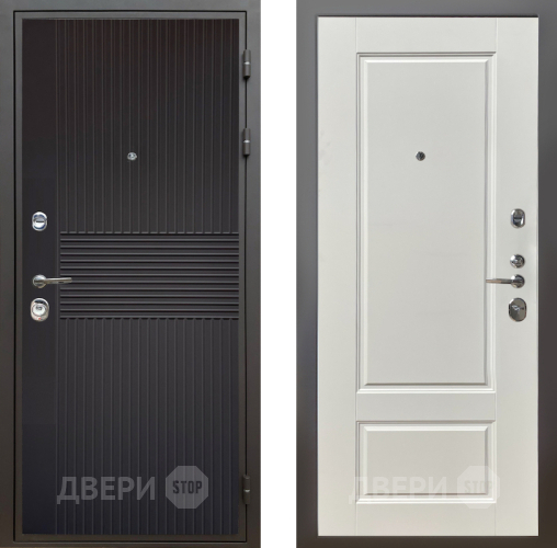 Дверь Шелтер (SHELTER) Комфорт Черная шагрень 5 Силк тирамиссу в Черноголовке