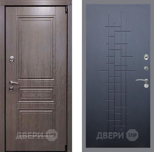 Входная металлическая Дверь Рекс (REX) Пренмиум-S FL-289 Ясень черный в Черноголовке