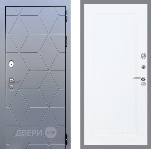 Входная металлическая Дверь Стоп КОСМО ФЛ-119 Силк Сноу в Черноголовке