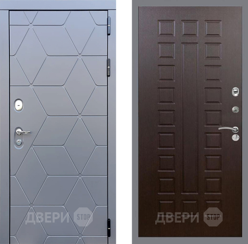 Входная металлическая Дверь Стоп КОСМО ФЛ-183 Венге в Черноголовке