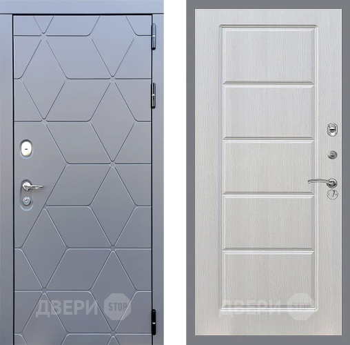 Входная металлическая Дверь Стоп КОСМО ФЛ-39 Лиственница беж в Черноголовке