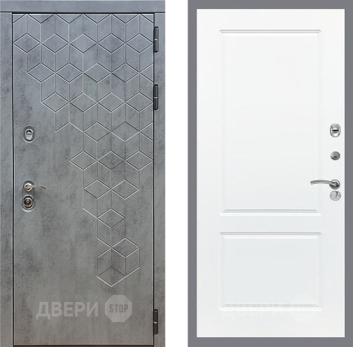 Дверь Стоп БЕТОН ФЛ-117 Силк Сноу в Черноголовке