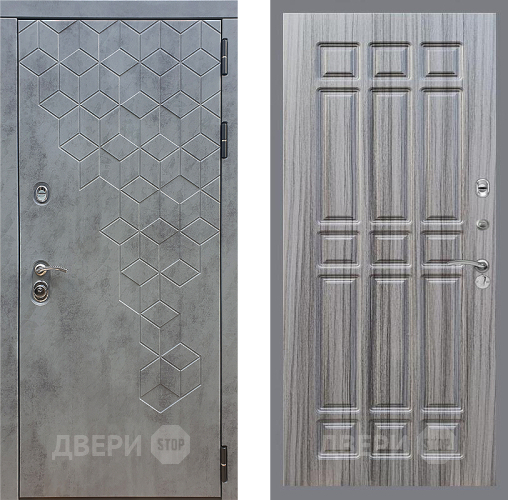 Входная металлическая Дверь Стоп БЕТОН ФЛ-33 Сандал грей в Черноголовке