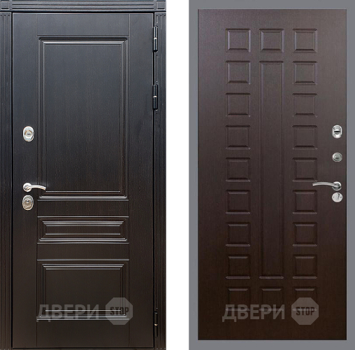Входная металлическая Дверь Стоп МЕГАПОЛИС ФЛ-183 Венге в Черноголовке