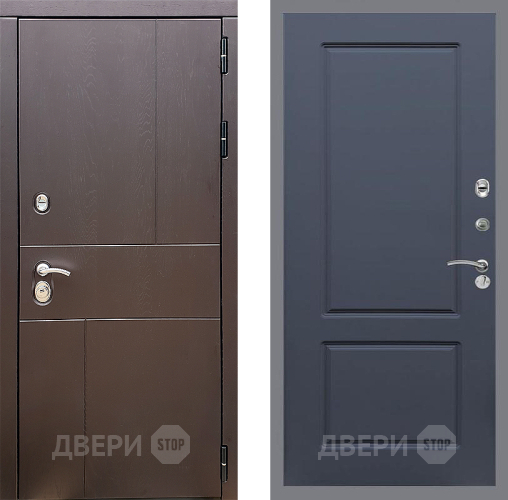 Дверь Стоп УРБАН ФЛ-117 Силк титан в Черноголовке