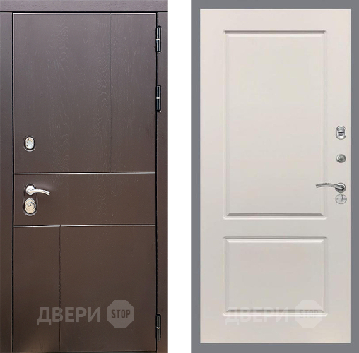 Входная металлическая Дверь Стоп УРБАН ФЛ-117 Шампань в Черноголовке