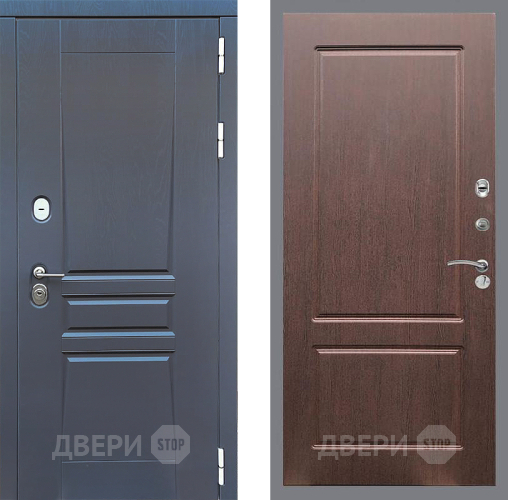 Дверь Стоп ПЛАТИНУМ ФЛ-117 Орех премиум в Черноголовке